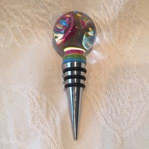 Top Shelf Wine Stopper -Celebrate